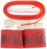 Flag-a-Tag Sonic Boom Flag Belts, Scarlet, 42-inch (One Dozen)